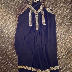 YA Los Angeles Black Embroidered Sundress (SZ: M)